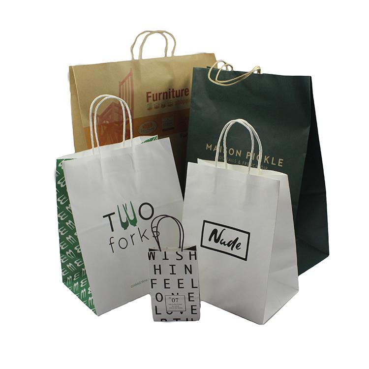 TWISTED HANDLE PAPERBAG,CUSTOMIZED SIZE PAPERBAG,SHOPPING PAPERBAG